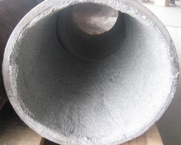 管道内壁涂抹陶瓷颗粒胶起到耐磨损的作用 陶瓷颗粒胶